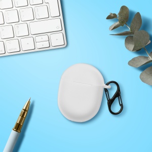 Husa Casti Kwmobile pentru Google Pixel Buds A Series, Alb, Silicon, KWM000025DK002C - Img 3