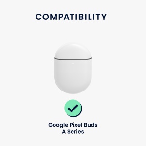Husa Casti Kwmobile pentru Google Pixel Buds A Series, Albastru inchis, Silicon, KWM000025DK003C - Img 7