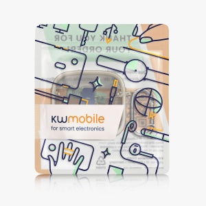 Husa Casti Kwmobile pentru JBL Tune Flex, Transparent/Negru, Plastic, KWM000025EU002C - Img 7