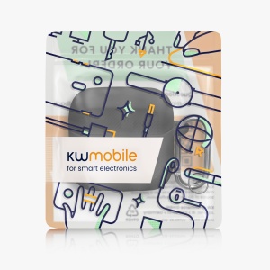 Husa Casti Kwmobile pentru Skullcandy Mod, Negru, Silicon, KWM0000256S001C - Img 8