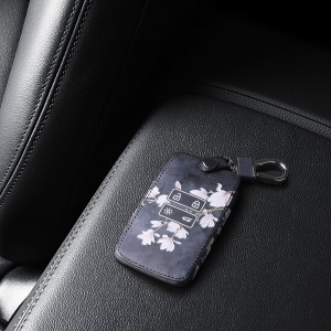 Husa Cheie Auto pentru Renault / Dacia - 4 Butoane - Keyless Go, kwmobile, Piele ecologica, Multicolor, 44637.49 - Img 3