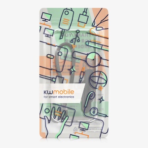 Husa Kwmobile cu jnur detasabil pentru Apple iPhone 12, Transparent/Negru, Silicon, KWM000022TN001C - Img 7