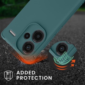 Husa Kwmobile cu jnur pentru Xiaomi Redmi Note 13 Pro Plus 5G, Verde, Silicon, KWM000020ND001C - Img 5