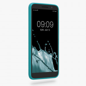 Husa Kwmobile pentru Alcatel 1, Silicon, Verde, 46363.57 - Img 3