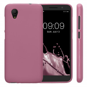 Husa Kwmobile pentru Alcatel 1, Silicon, Violet, 46363.167 - Img 2
