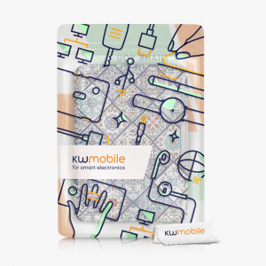 Husa kwmobile pentru Amazon Kindle Paperwhite 7, Piele ecologica, Multicolor, 23136.48 - Img 6