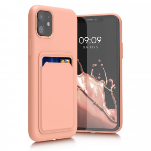 Husa Kwmobile pentru Apple iPhone 11, Silicon, Roz, 55114.199 - Img 1