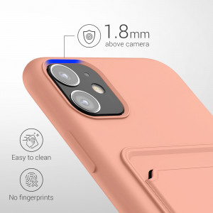 Husa Kwmobile pentru Apple iPhone 11, Silicon, Roz, 55114.199 - Img 4