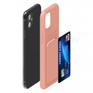 Husa Kwmobile pentru Apple iPhone 11, Silicon, Roz, 55114.199 - Img 7