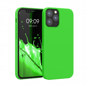Husa Kwmobile pentru Apple iPhone 12/iPhone 12 Pro, Silicon, Verde, 52641.44 - Img 1
