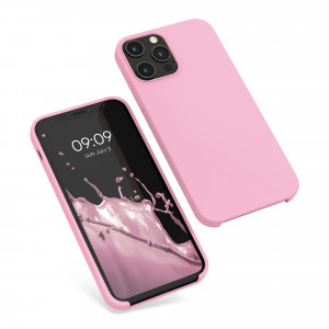 Husa Kwmobile pentru Apple iPhone 12 Pro Max, Silicon, Roz, 52644.110 - Img 2