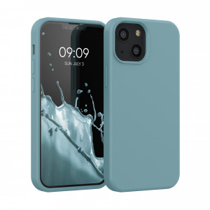Husa Kwmobile pentru Apple iPhone 13 Mini, Albastru, Silicon, 55877.206 - Img 1