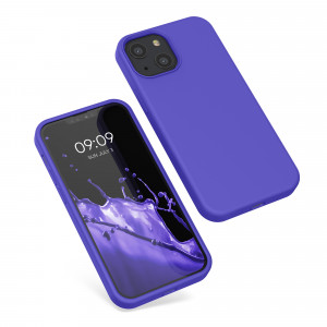 Husa Kwmobile pentru Apple iPhone 13 Mini, Silicon, Albastru, 55877.234 - Img 2