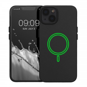Husa Kwmobile pentru Apple iPhone 13, Silicon, Negru, 58247.01 - Img 2