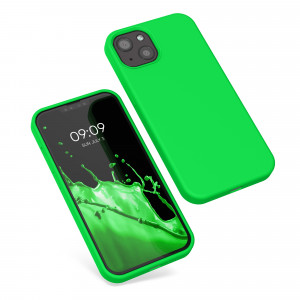 Husa Kwmobile pentru Apple iPhone 13, Silicon, Verde, 55878.44 - Img 2