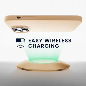 Husa Kwmobile pentru Apple iPhone 14 Pro Max, Silicon, Crem, 59074.154 - Img 6