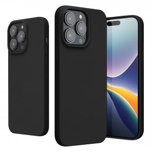 Husa Kwmobile pentru Apple iPhone 14 Pro Max, Silicon, Negru, 59078.47 - Img 2