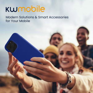 Husa Kwmobile pentru Apple iPhone 14 Pro, Silicon, Albastru, 59073.134 - Img 8