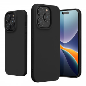 Husa Kwmobile pentru Apple iPhone 14 Pro, Silicon, Negru, 59077.47 - Img 2