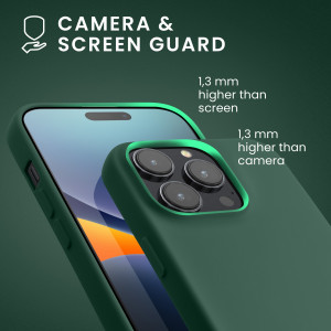Husa Kwmobile pentru Apple iPhone 14 Pro, Silicon, Verde, 59081.166 - Img 7