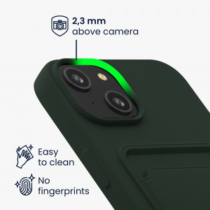 Husa Kwmobile pentru Apple iPhone 14, Silicon, Verde, 59112.80 - Img 4