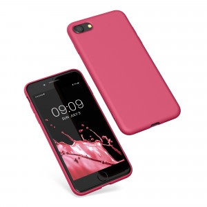 Husa Kwmobile pentru Apple iPhone 8/iPhone 7/iPhone SE 2, Silicon, Roz, 49979.238 - Img 2