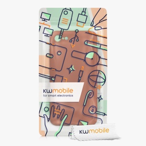 Husa Kwmobile pentru Apple iPhone SE (2022)/iPhone SE (2020)/iPhone 8, Maro, Silicon, 49979.249 - Img 7