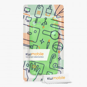 Husa kwmobile pentru Apple iPhone SE 3/iPhone 8/iPhone 7, Silicon, Verde, 49979.44 - Img 8