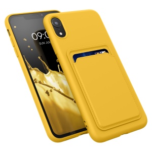 Husa Kwmobile pentru Apple iPhone XR, Galben, Silicon, KWM0000134H012C - Img 2