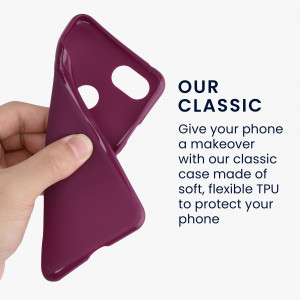 Husa Kwmobile pentru Google Pixel 3, Silicon, Violet, 45967.187 - Img 4