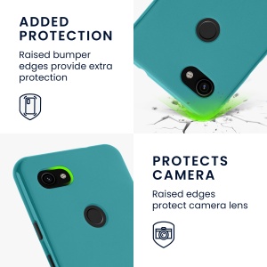 Husa Kwmobile pentru Google Pixel 3a, Albastru, Silicon, KWM000009OS029C - Img 4