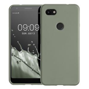 Husa Kwmobile pentru Google Pixel 3a XL, Verde, Silicon, KWM0000118J006C - Img 2