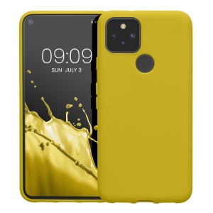 Husa Kwmobile pentru Google Pixel 5, Galben, Silicon, KWM0000116C021C - Img 2