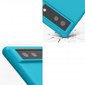 Husa kwmobile pentru Google Pixel 6, Silicon, Albastru, 55480.205 - Img 8