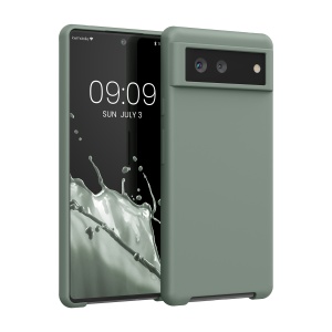 Husa Kwmobile pentru Google Pixel 6, Verde, Silicon, KWM000013EZ061C - Img 1