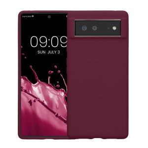 Husa Kwmobile pentru Google Pixel 6, Visiniu, Silicon, KWM000013DV046C - Img 2