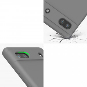 Husa kwmobile pentru Google Pixel 6a, Silicon, Gri, 57815.155 - Img 7