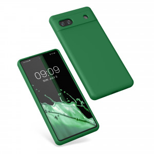 Husa Kwmobile pentru Google Pixel 6a, Silicon, Verde, 57815.227 - Img 2