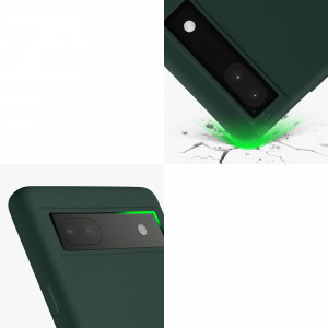 Husa kwmobile pentru Google Pixel 6a, Silicon, Verde, 58053.169 - Img 7