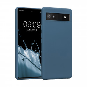 Husa Kwmobile pentru Google Pixel 6a, Silicon, Verde, 58053.57 - Img 1