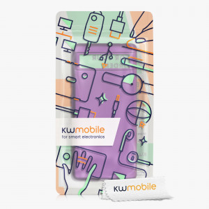 Husa kwmobile pentru Google Pixel 6a, Silicon, Violet, 57960.240 - Img 4
