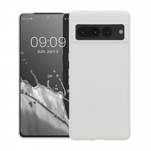 Husa kwmobile pentru Google Pixel 7 Pro, Silicon, Alb, 59400.48 - Img 2