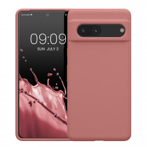 Husa Kwmobile pentru Google Pixel 7, Roz, Silicon, 59451.193 - Img 2