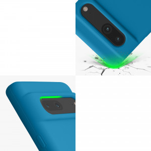Husa kwmobile pentru Google Pixel 7, Silicon, Albastru, 59451.224 - Img 8