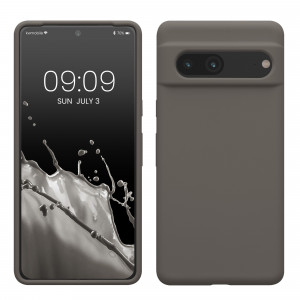Husa kwmobile pentru Google Pixel 7, Silicon, Gri, 59451.155 - Img 1