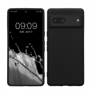 Husa kwmobile pentru Google Pixel 7, Silicon, Negru, 59399.01 - Img 1