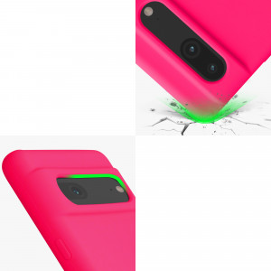 Husa kwmobile pentru Google Pixel 7, Silicon, Roz, 59451.77 - Img 7