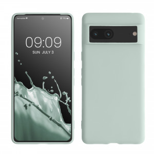 Husa kwmobile pentru Google Pixel 7, Silicon, Verde, 59399.200 - Img 1