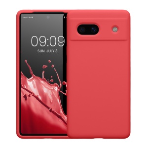 Husa Kwmobile pentru Google Pixel 7a, Roz, Silicon, KWM000019YE029C - Img 2
