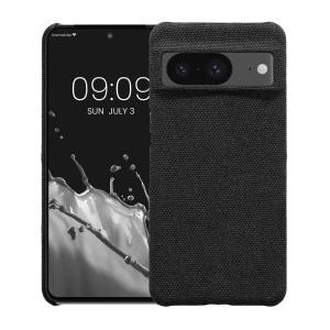Husa Kwmobile pentru Google Pixel 8, Gri inchis, Textil, KWM000020JB001C - Img 2